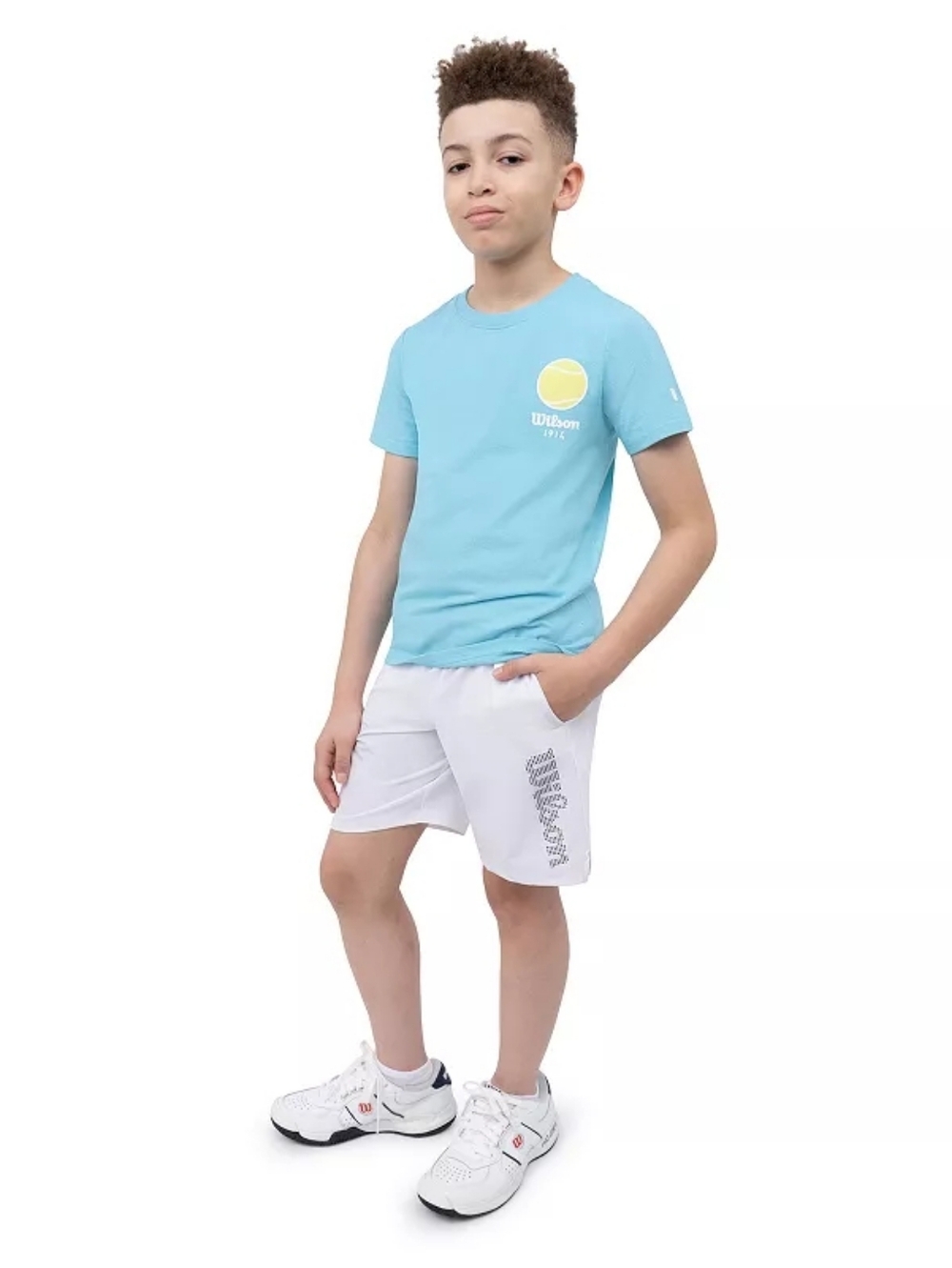 Wilson Boys 8-20 Tennis Ball Graphic Tee NWT Sz XL